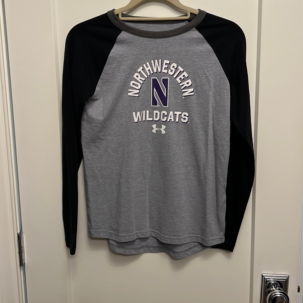 Under Armour Northwestern Wildcats Tee, YLG, NWOT